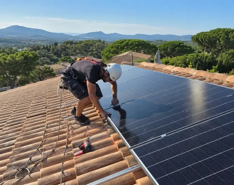 Installateur panneaux solaires La Livinière — pose photovoltaïque sur toiture